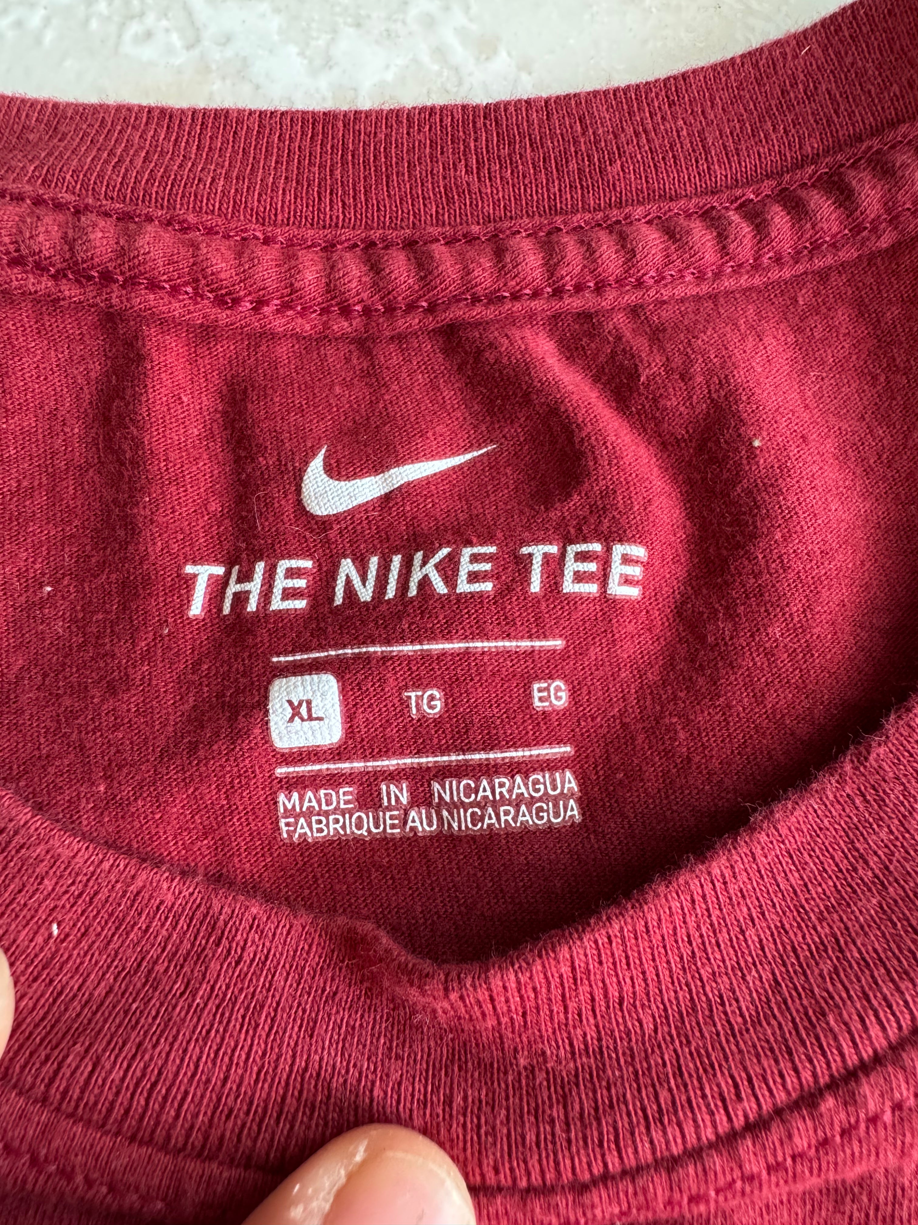 Maglietta Vintage Rossa Nike