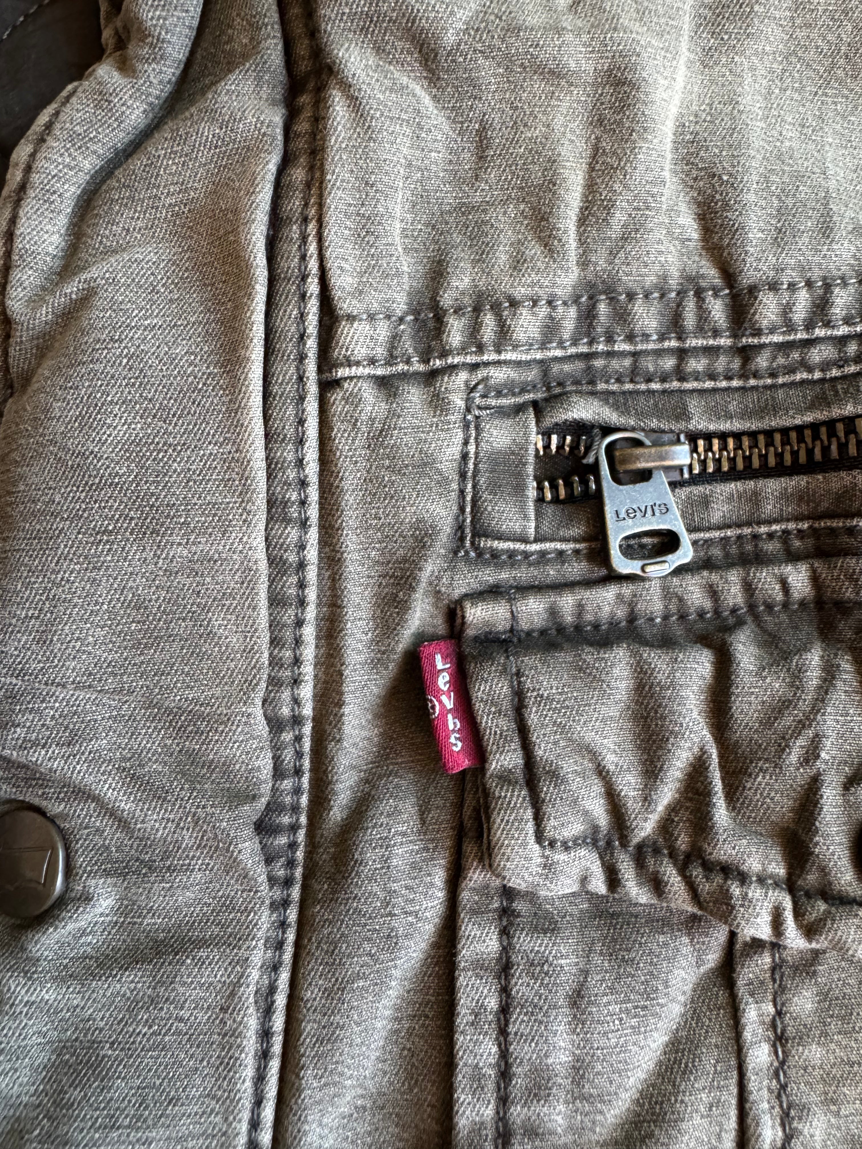 Giacca Levi's Utility/Militare con Fodera Trapuntata