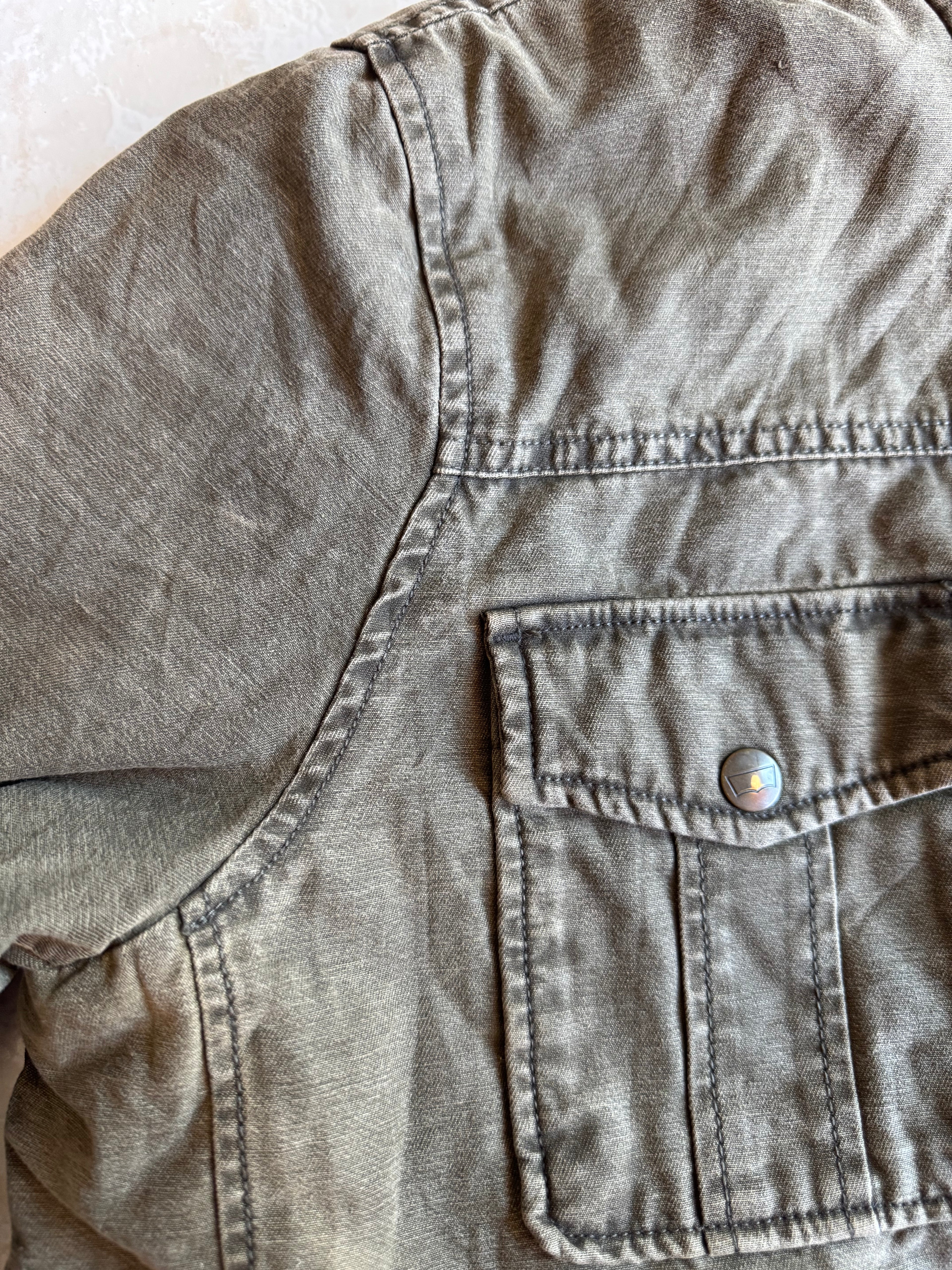 Giacca Levi's Utility/Militare con Fodera Trapuntata